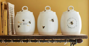 Bumble Bee Coffee Canister