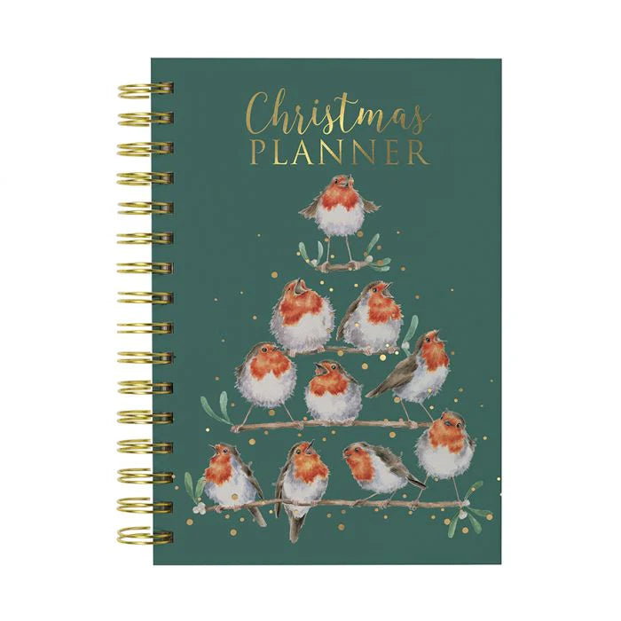 Wrendale Christmas Planner Rockin Robins