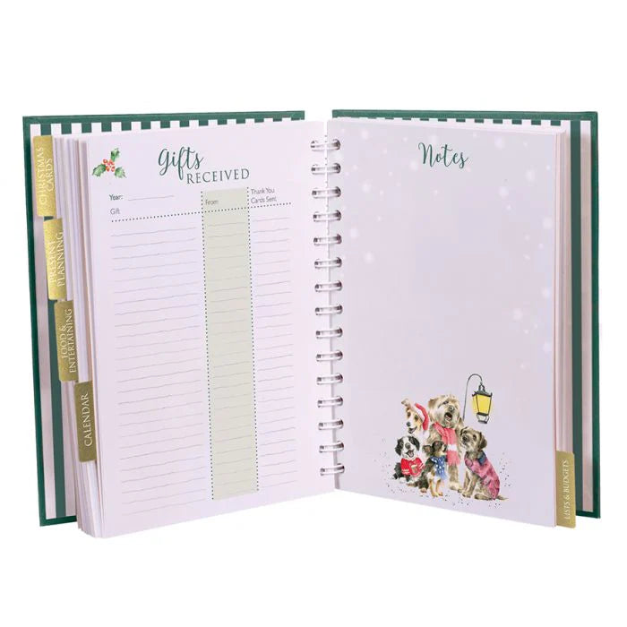 Wrendale Christmas Planner Rockin Robins