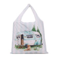 Caravan Blue Foldable Shopping Bag