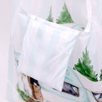 Caravan Blue Foldable Shopping Bag