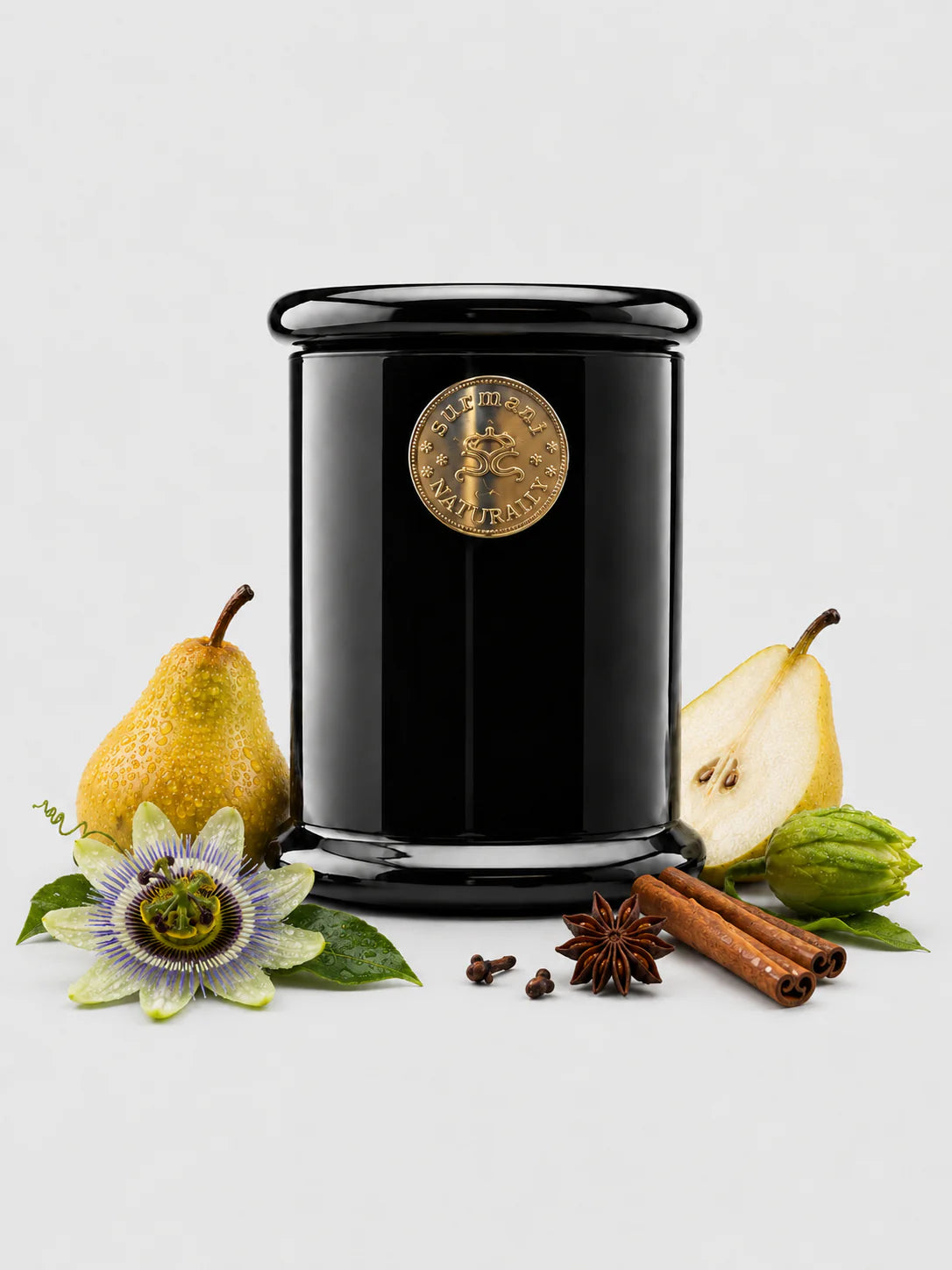 Pear & Passionflower Long Burning Organic Coconut Wax Candle