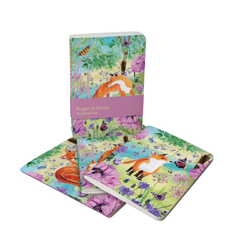 Sunny and Wild Set of 3 A6 Notebooks