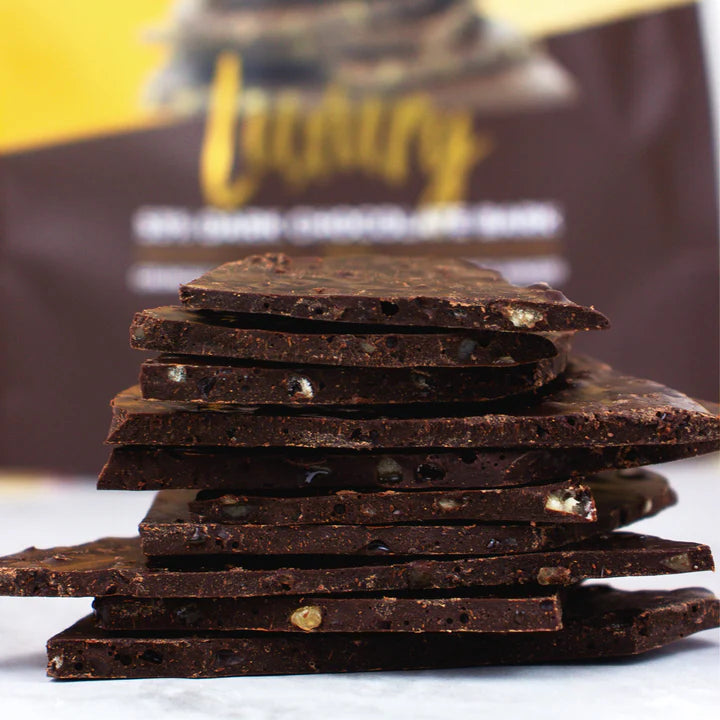 Remarkable Choc Bark Spicy Ginger Crunch