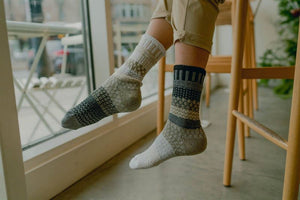 Starlight Adult Crew Solmate Sock