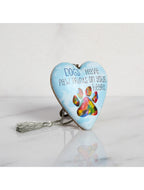 Paw Prints Art Heart