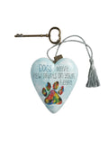Paw Prints Art Heart