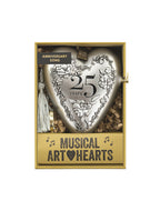 Demdaco 25th Silver Anniversary Musical Heart