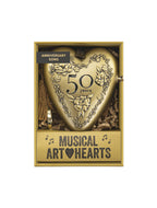 Demdaco 50th Gold Anniversary Musical Heart