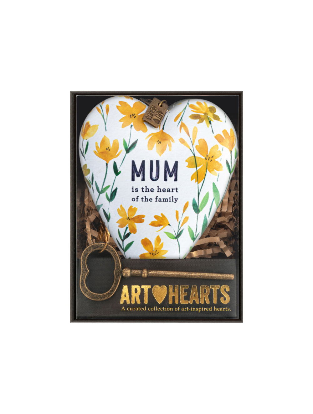 Mum is the Heart of the Family Art Heart