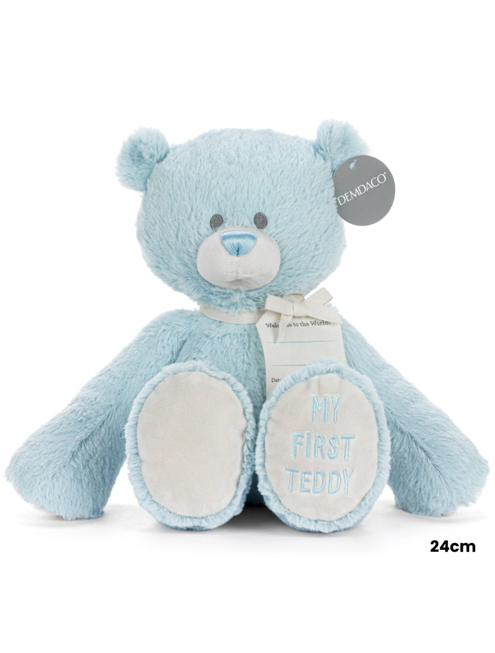 My First Teddy Blue 24cm