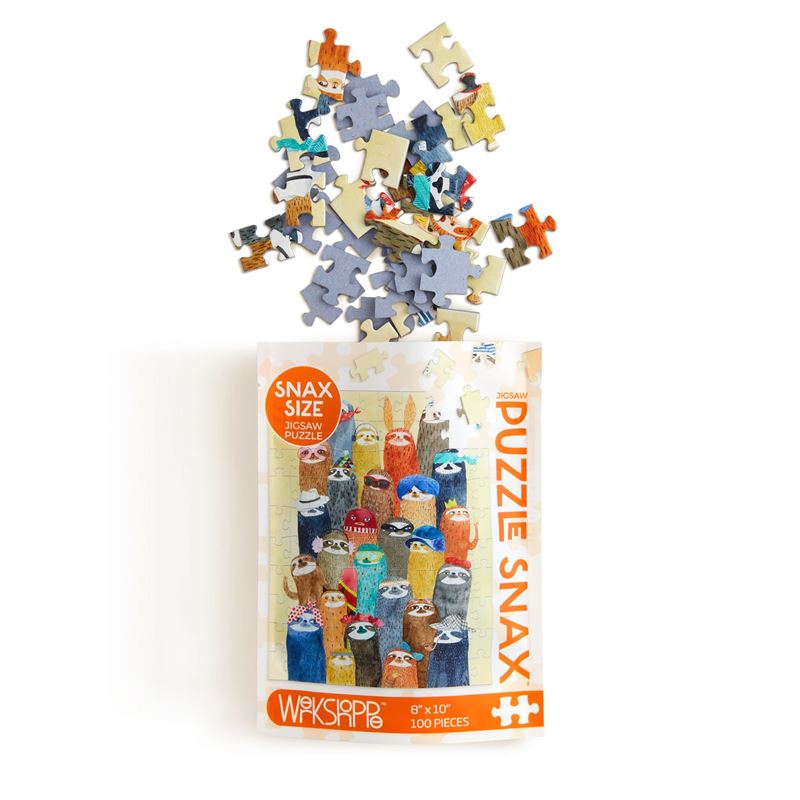 Sloth Party 100pce Puzzle Snax