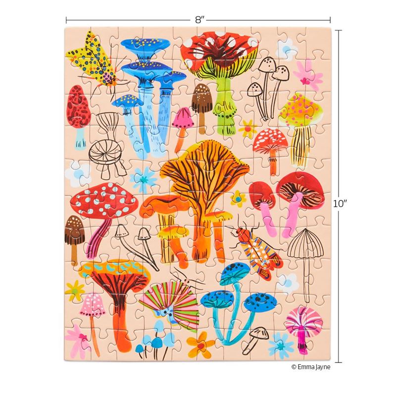 Mushroom Patch 100pce Puzzle Snax