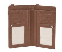 Load image into Gallery viewer, Phoebe Leather Phone Pouch Cocoa
