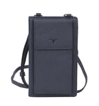 Phoebe Leather Phone Pouch Navy