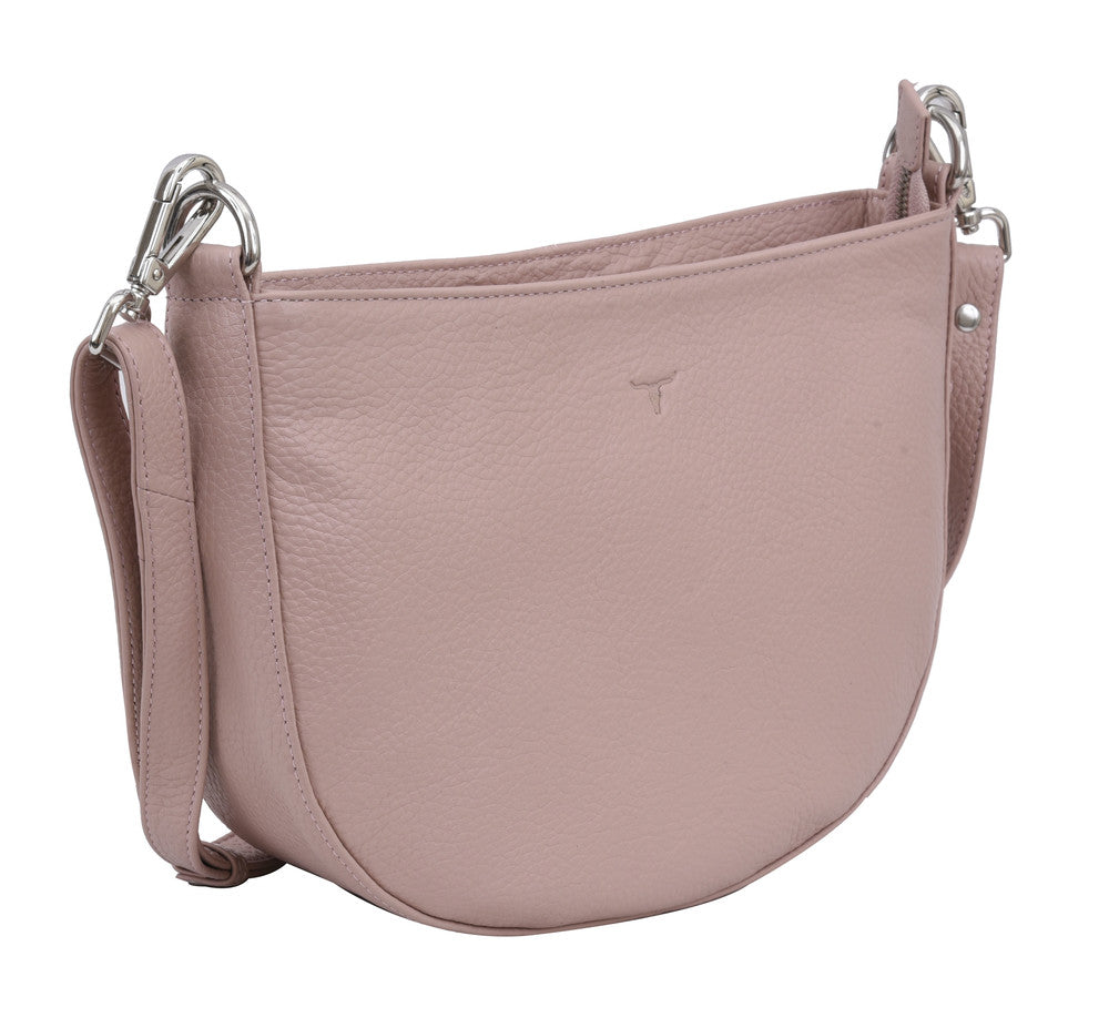 Natalie Small Leather Sling Bag Rambler Rose