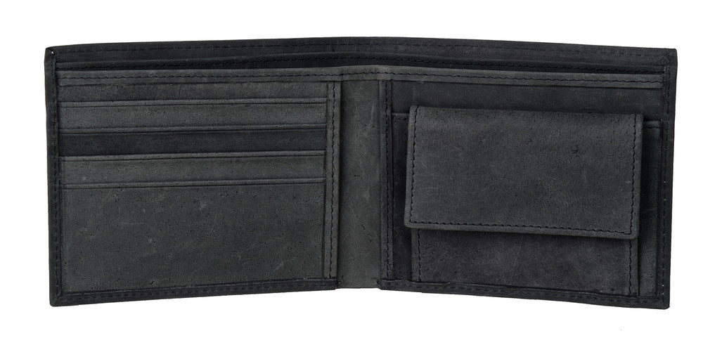 Logan Leather Wallet Black