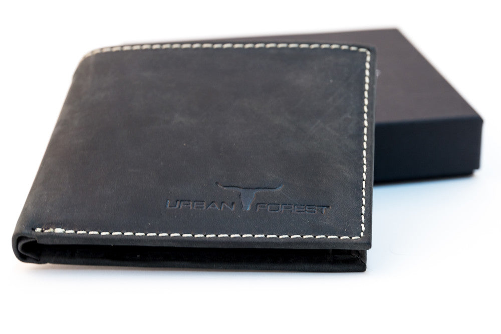 Logan Leather Wallet Black