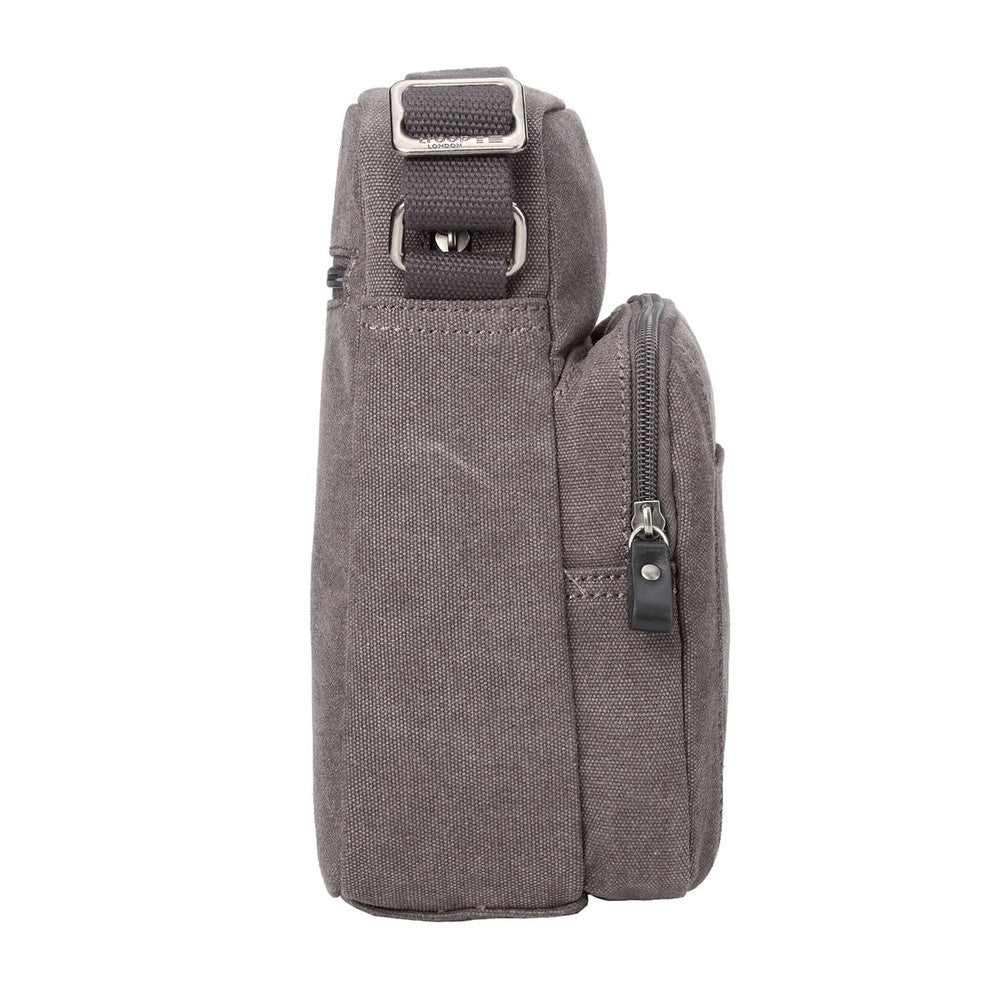 Classic Zip Top Body Bag Charcoal