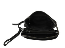 Load image into Gallery viewer, Sofie Small Leather Clutch/Sling Rambler Dark Brown