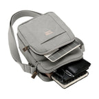 Classic Zip Top Body Bag Ash Grey