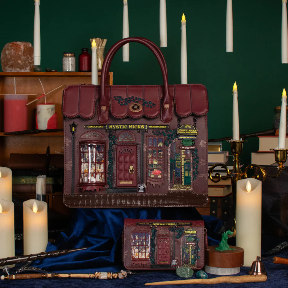 Mystic Wicks Candle & Wandmakers Medium Ziparound Wallet