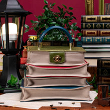 Load image into Gallery viewer, Between the Covers Bookbinders Book Stack Bag