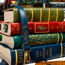 Load image into Gallery viewer, Between the Covers Bookbinders Book Stack Bag