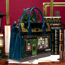 Load image into Gallery viewer, Between the Covers Bookbinder Ruby Backpack
