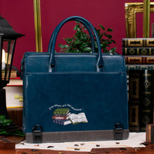 Load image into Gallery viewer, Between the Covers Bookbinder Ruby Backpack
