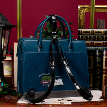Load image into Gallery viewer, Between the Covers Bookbinder Ruby Backpack