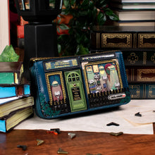 Load image into Gallery viewer, Between the Cover Bookbinders Medium Ziparound Wallet