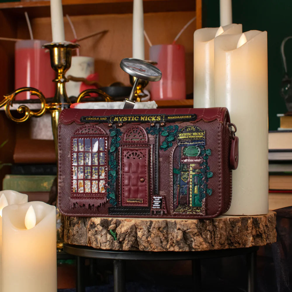 Mystic Wicks Candle & Wandmakers Medium Ziparound Wallet