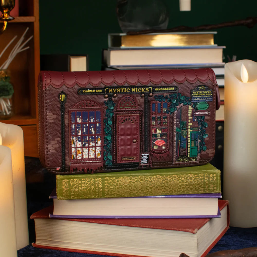 Mystic Wicks Candle & Wandmakers Large Ziparound Wallet