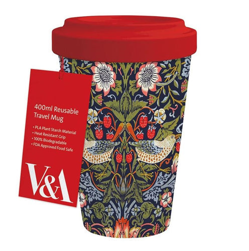 Strawberry Thief Pla Travel Mug
