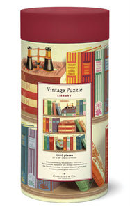 Library Books 1000p Vintage Puzzle