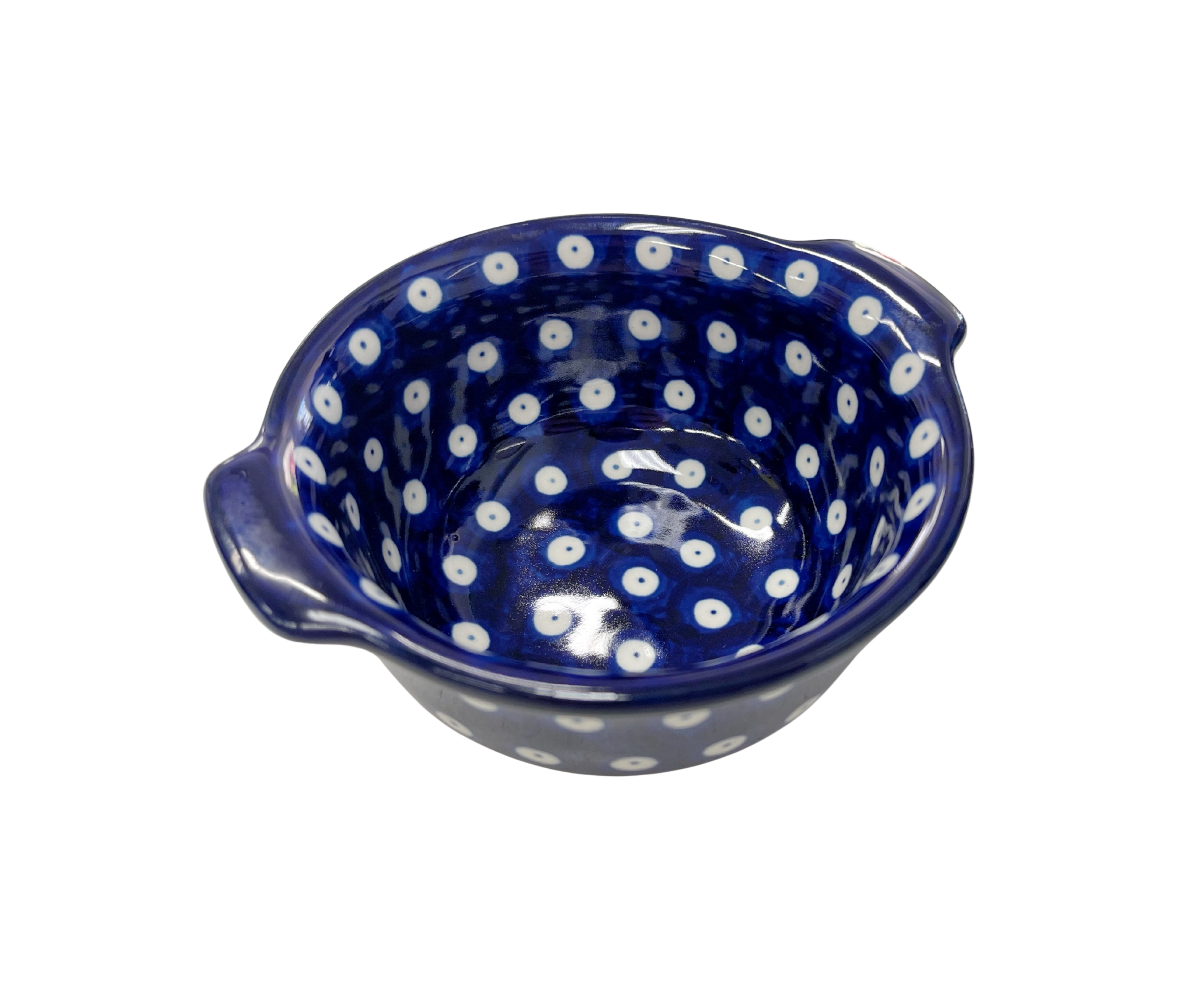 Dip Bowls Blue/White Spot