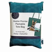 Load image into Gallery viewer, Alsatian Promise Packable Tote