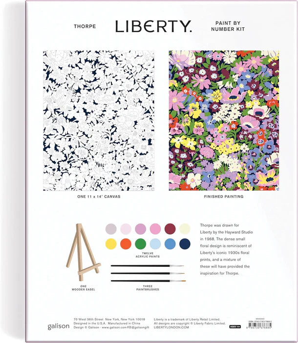 Liberty Kit Thorpe Paint by Numbers
