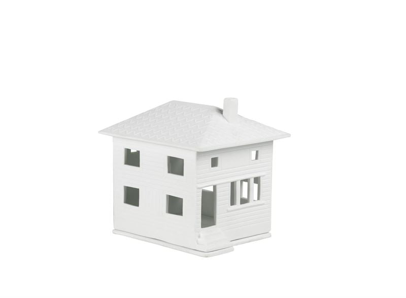 City Villa Porcelain Tealight House