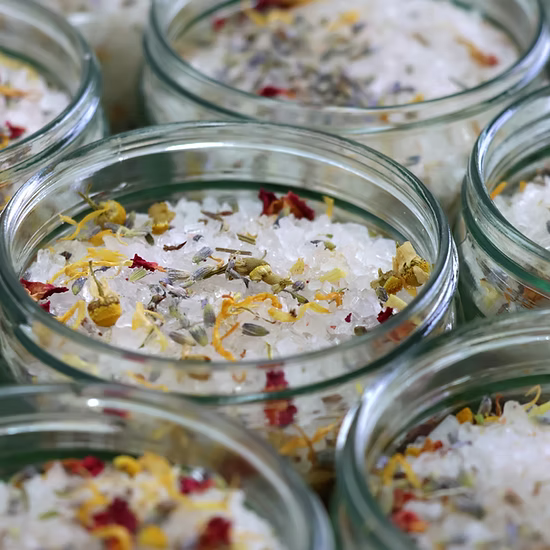 Lavender + Orange Bath Salt 250gm