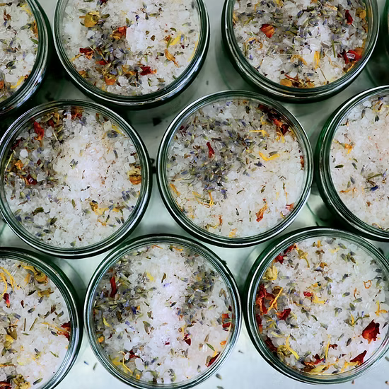 Lavender + Orange Bath Salt 250gm