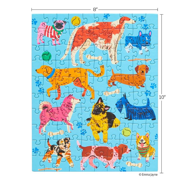 Pooches Playtime 100pce Puzzle Snax