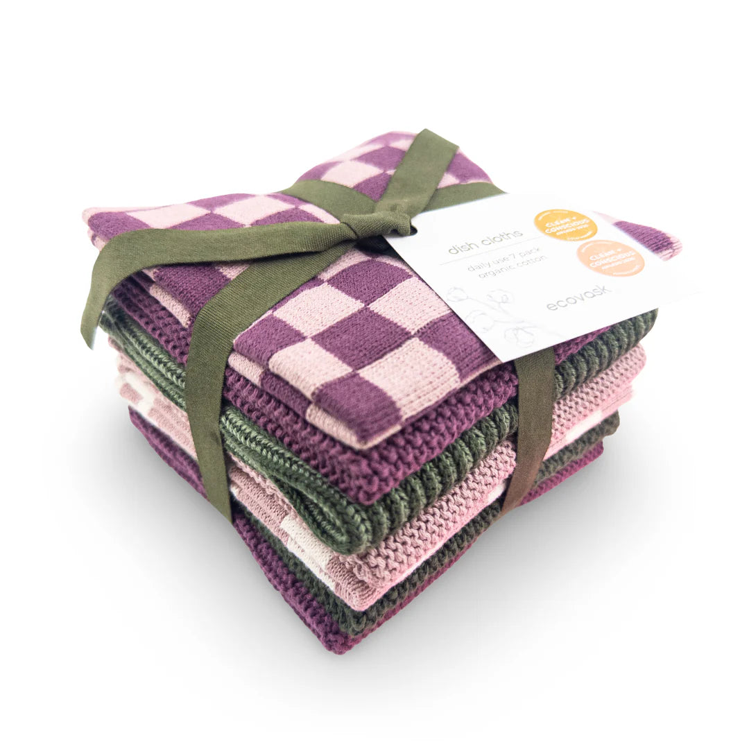 Ecovask Dishcloth 7piece Lilah