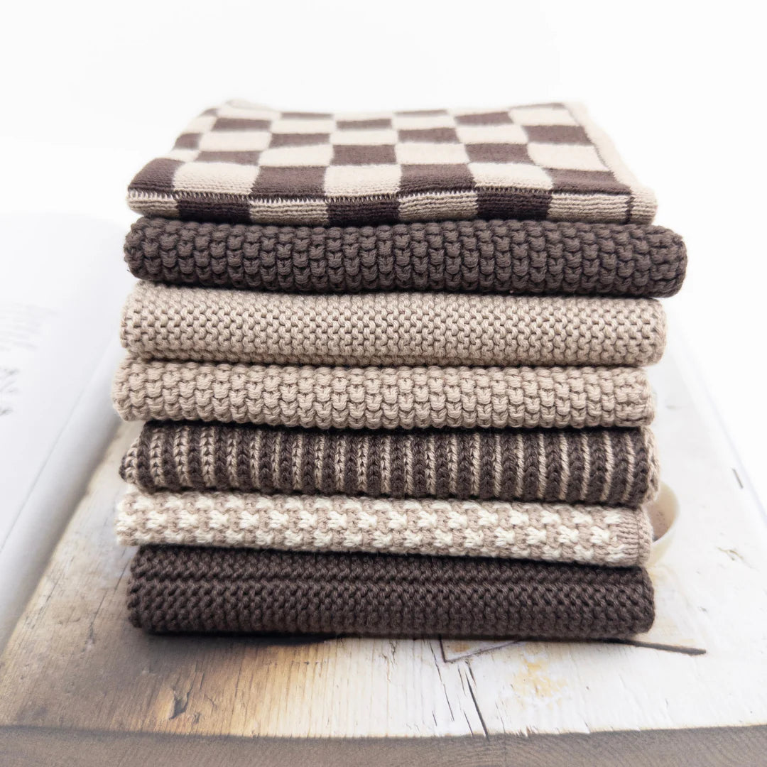 Ecovask Dishcloth 7piece Sienna