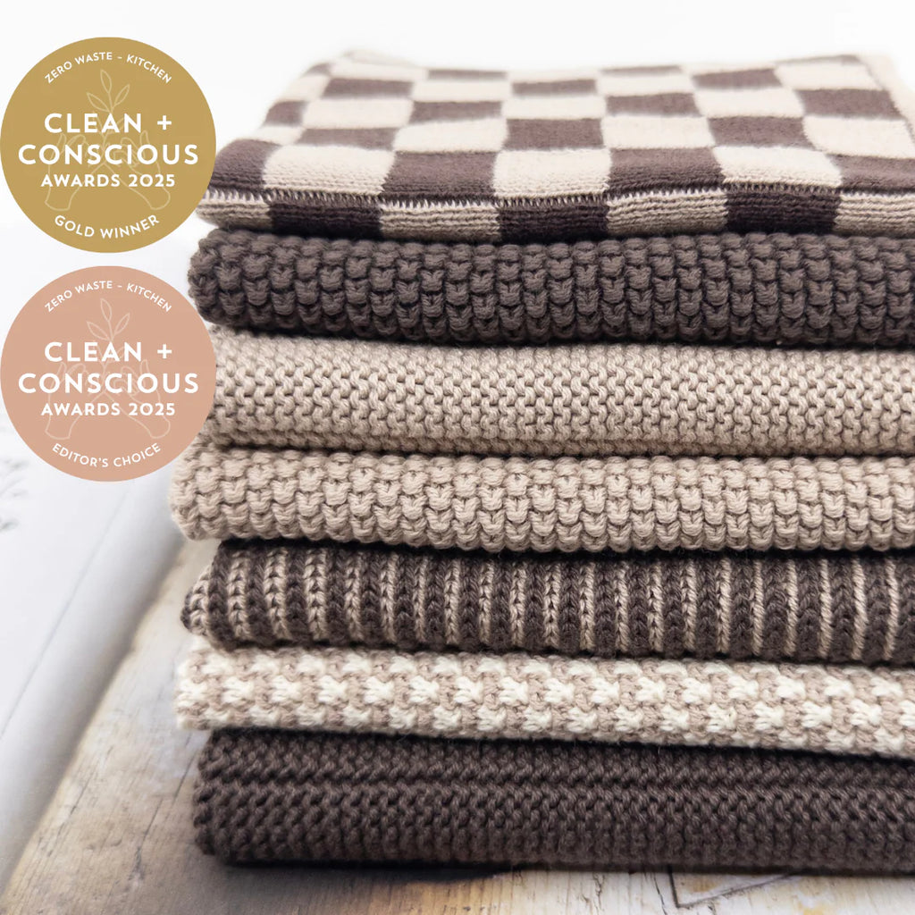 Ecovask Dishcloth 7piece Sienna