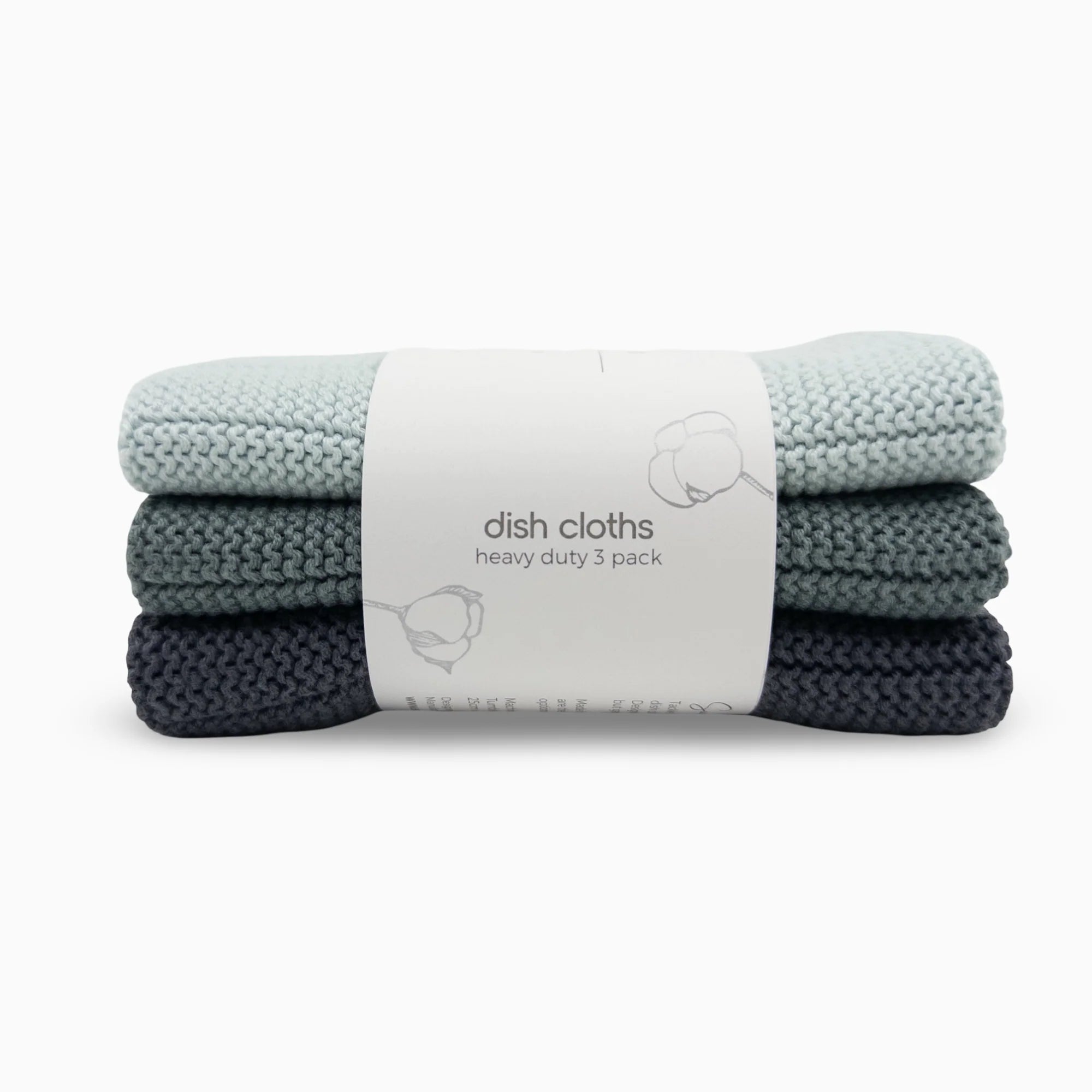 Ecovask Dishcloth 3piece Frosted Dew