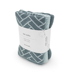 Ecovask Dishcloth 3pack Sea Foam Herringbone