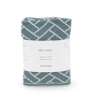 Ecovask Dishcloth 3pack Sea Foam Herringbone