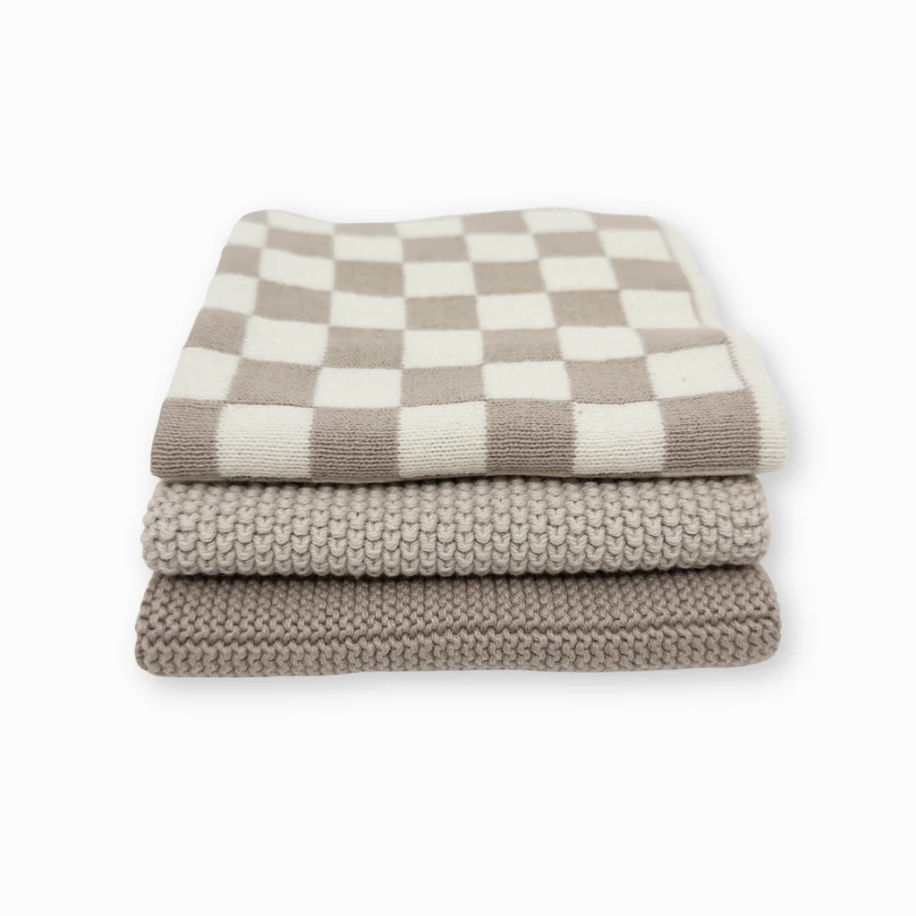 Ecovask Dishcloth 3pce Hummus+